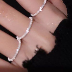 Sterling Silver Ring Size 8 Ships USA